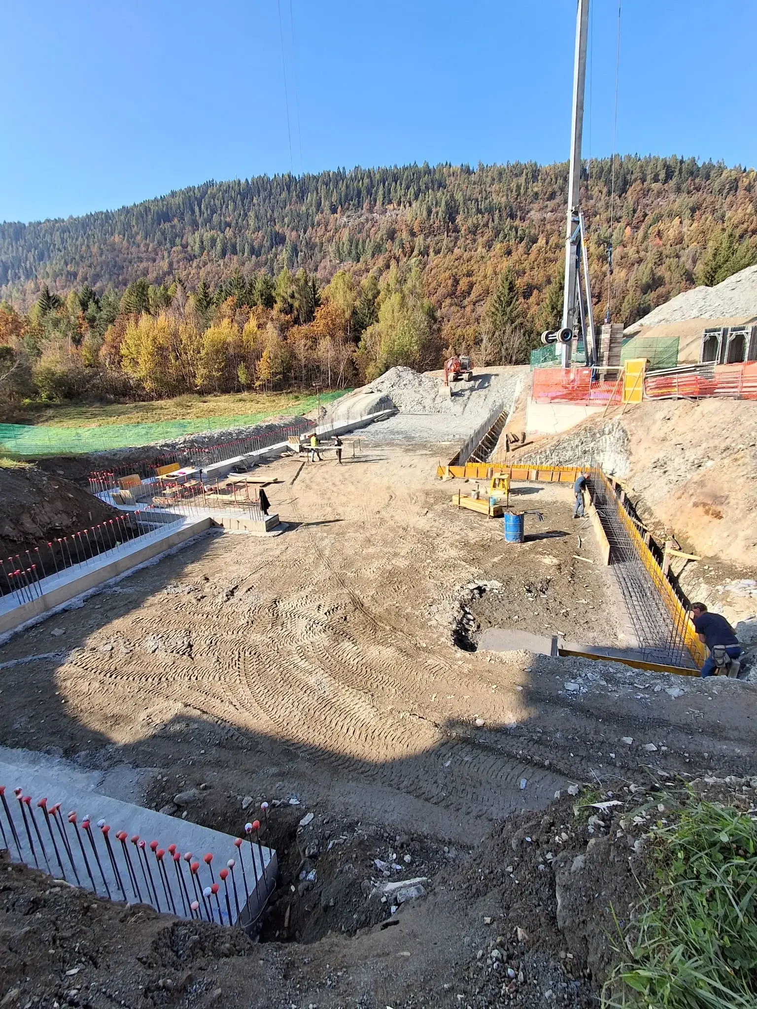 Scavi e Preparazione Terreno - Corteno Golgi