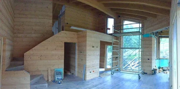 Interni in Legno Xlam - Aprica